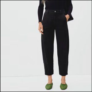 Everlane Utility Barrel Pant - Black - Size 12